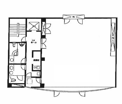 木挽ビル4F 間取り図