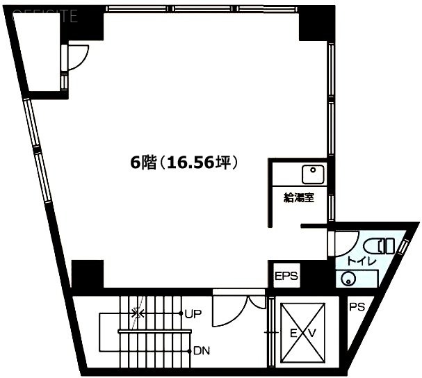 大和駒込ビル6F 間取り図