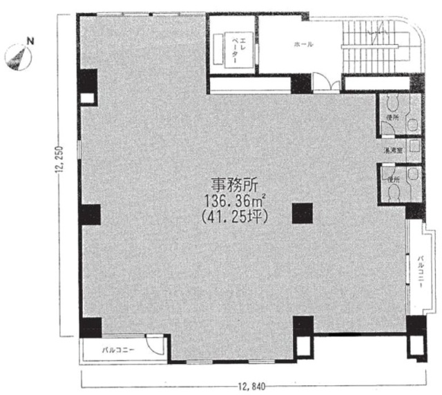 TKiビル2F 間取り図