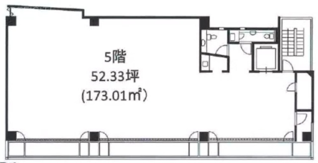渋谷イーストプレイス5F 間取り図