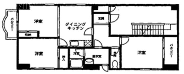 USビル5F 間取り図