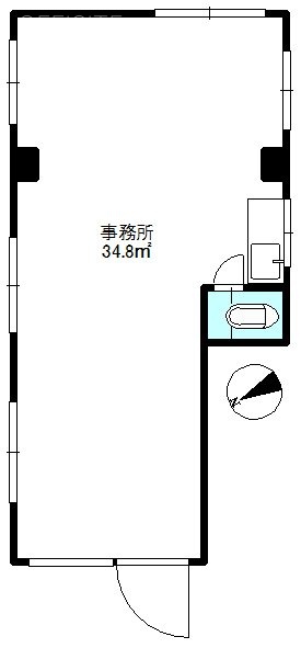 高山ビル101 間取り図