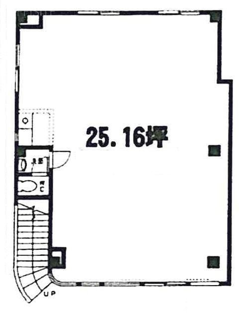 MARUSHOビル1F 間取り図