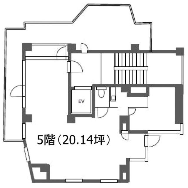 青山カサビアンカ(CASABIANCA)5F 間取り図