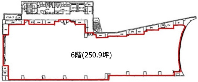 JRE南池袋ビル6F 間取り図