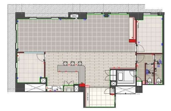 ONE SHINKAWA1402 間取り図