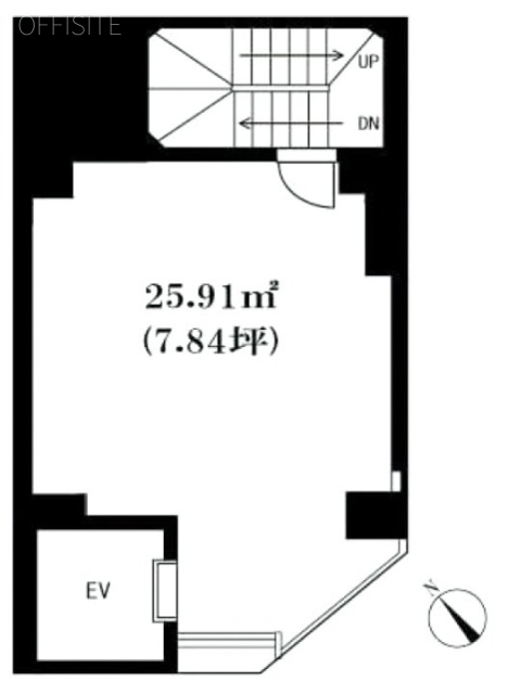 第5寿和(すわ)ビル5F 間取り図