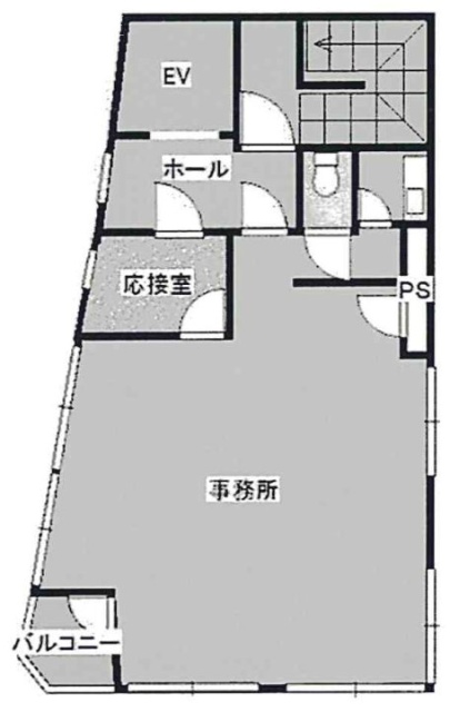 かんべビル5F 間取り図