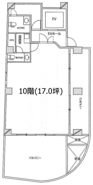 ME新大塚ビル9F～10F 間取り図