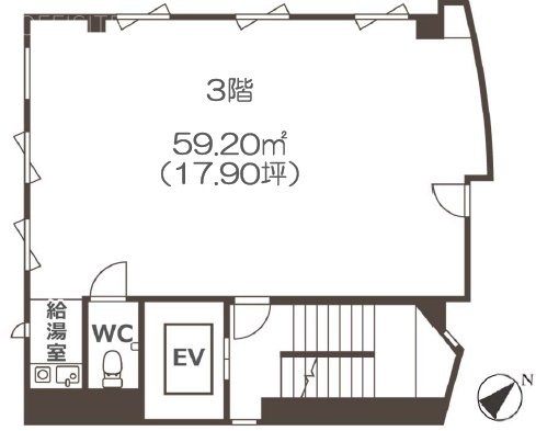 マッシュスクエアビル3F 間取り図