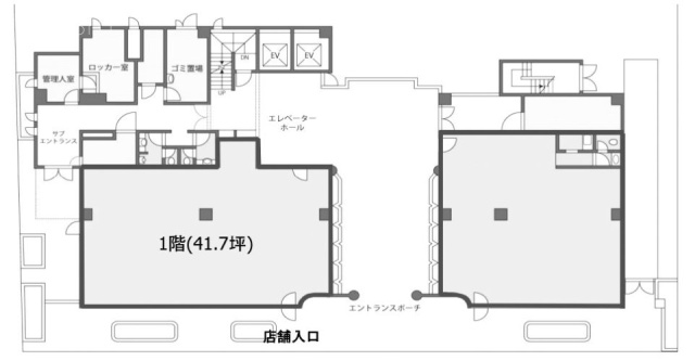 本郷瀬川ビル1F 間取り図