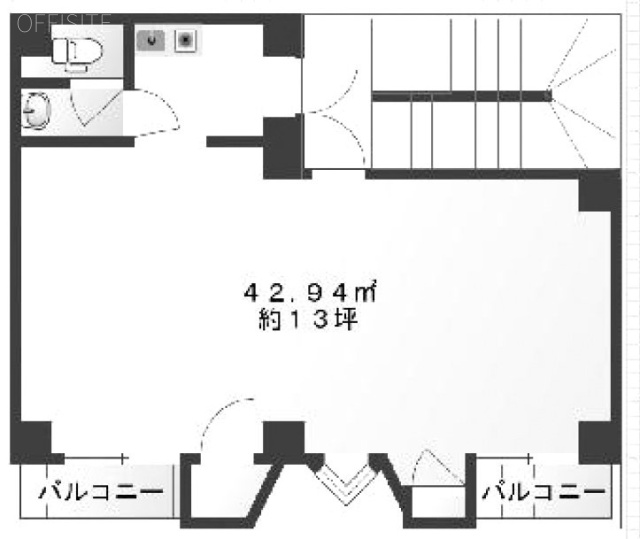 プリベーラ板橋ビル201 間取り図