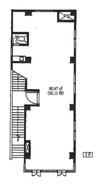 広井ビル2F 間取り図