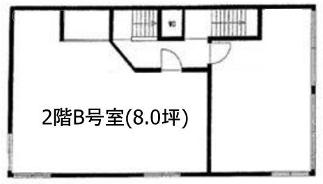 長井ビルB 間取り図