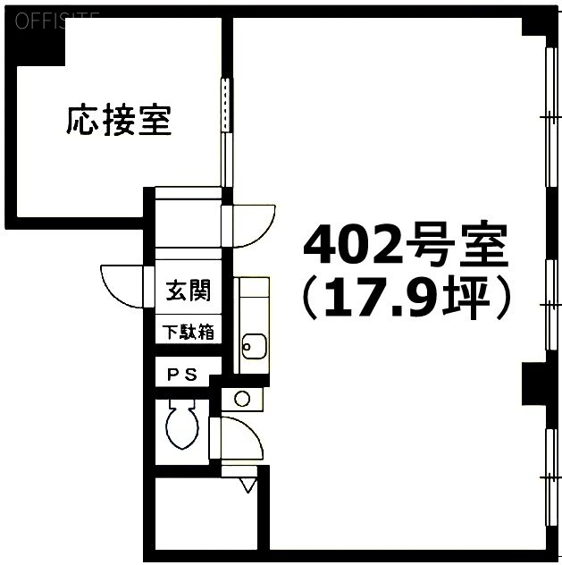 ダイアパレス調布402 間取り図