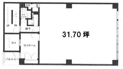 愛住上野ビル4F 間取り図