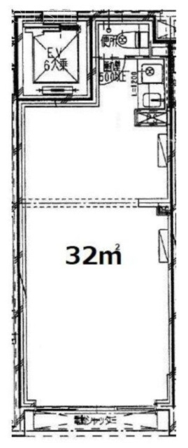 ミラコスタ高円寺ビル1F 間取り図