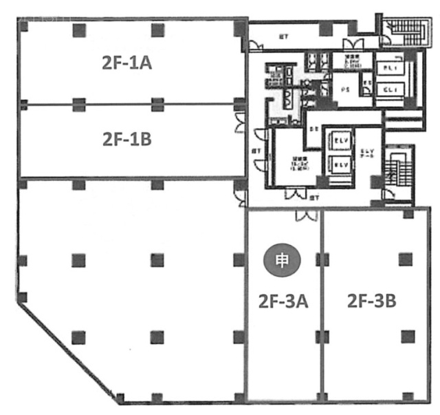 SEASCAPE千葉みなと1B 間取り図