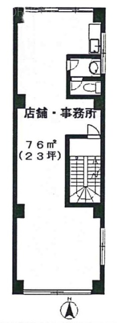 松本ビル4F 間取り図