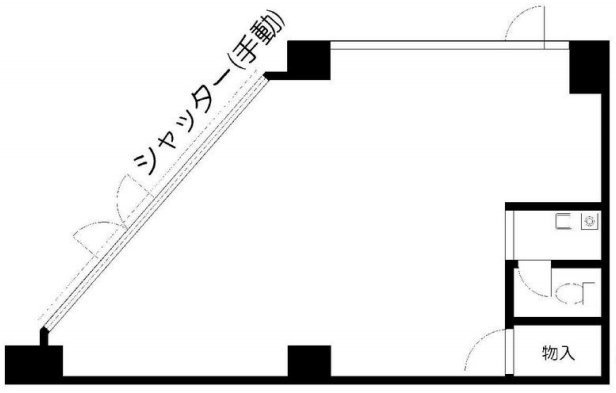 カステル昴ビル101 間取り図