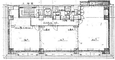 升本ビル6F 間取り図