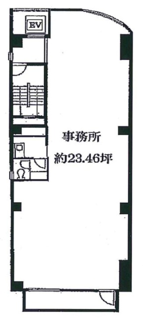 K-1ビル4F 間取り図