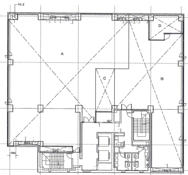 住友不動産日本橋本町ビル3F 間取り図