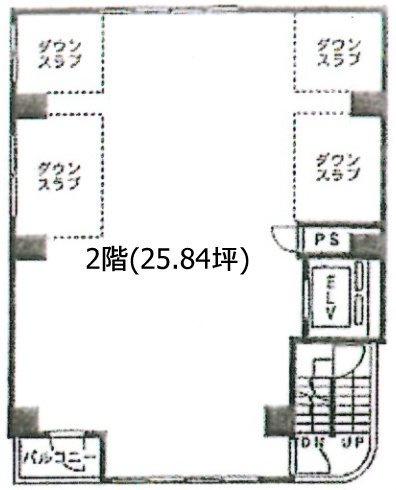 萩原ビル第72F 間取り図