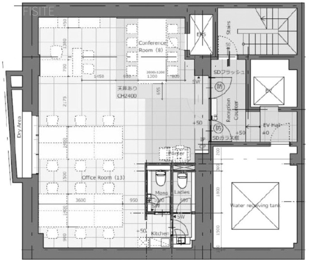 東八重洲プレイスB1F 間取り図