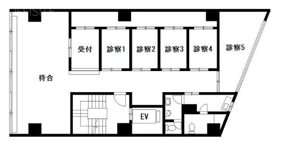 第2佐山ビル2F 間取り図