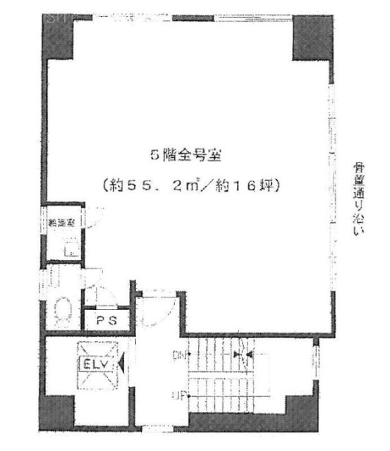 青山ビル5F 間取り図