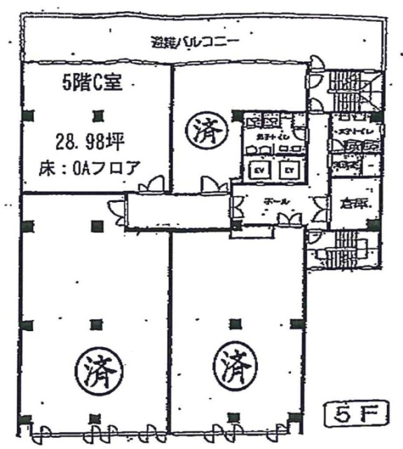 ナガオカビルC 間取り図