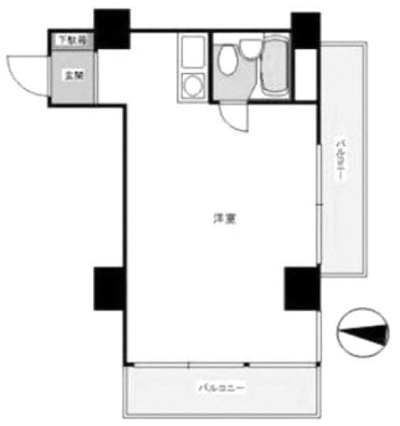 シティプラザ中野ビル2F 間取り図
