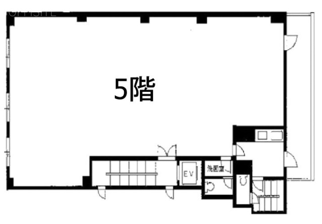 三貴丸ビル5F 間取り図