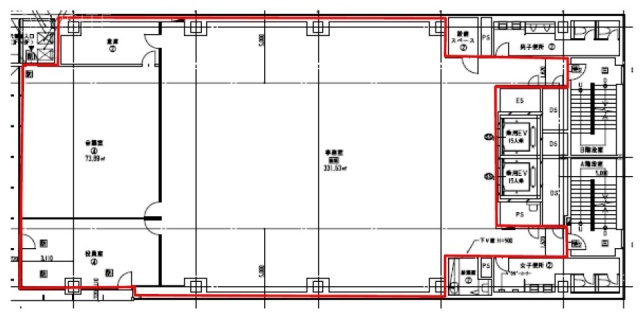 新横浜SHビル7F 間取り図