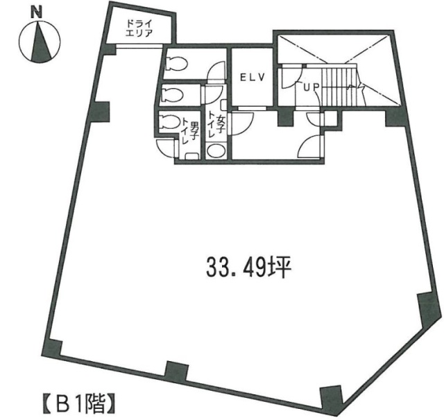 大和ビルB1F 間取り図