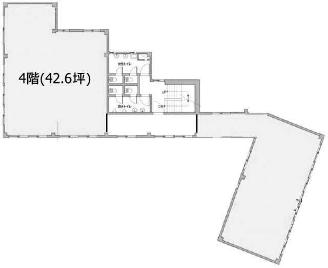 アズ岩槻ビル4F 間取り図