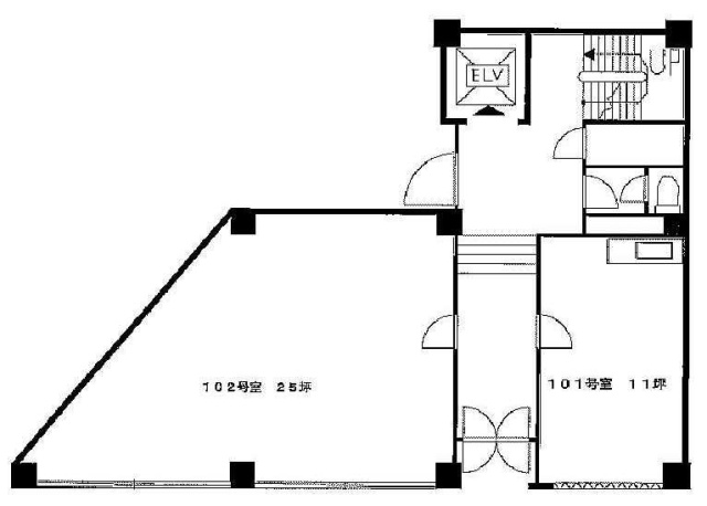 日邦ビル101 間取り図