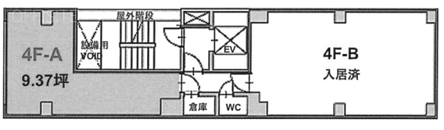 IM五反田ビルA 間取り図