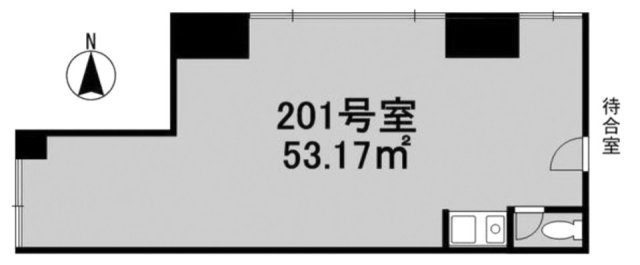 ハイライフ石神井ビル201 間取り図