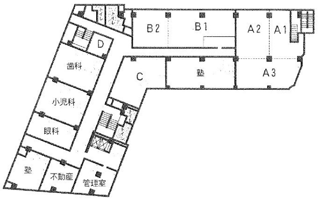 サープラス柿生A 間取り図