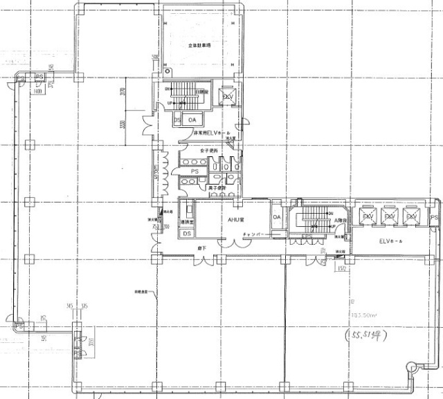 五反田イーストビル5F 間取り図