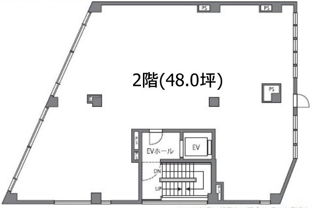 よろずやビル201 間取り図