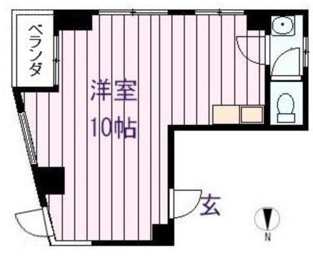 佐藤ビル2F 間取り図