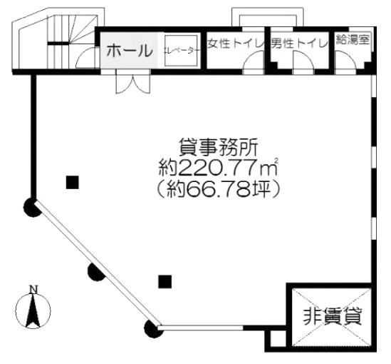 田中商事(株)Zビル3F 間取り図