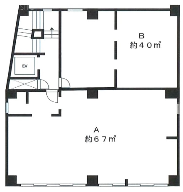 ラークヒルズ文京白山2F 間取り図