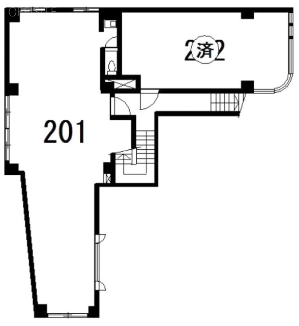 ISHIIビル201 間取り図