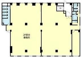 東信西新宿ビル2F 間取り図