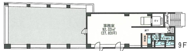 VORT末広町9F 間取り図