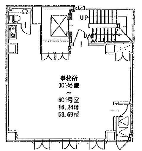 パラッツォマレーア401 間取り図